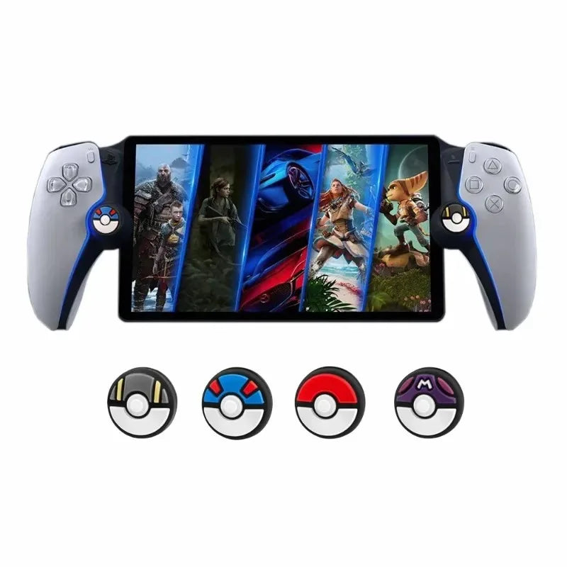 4 Pcs Anime Pokemon Thumbstick Caps