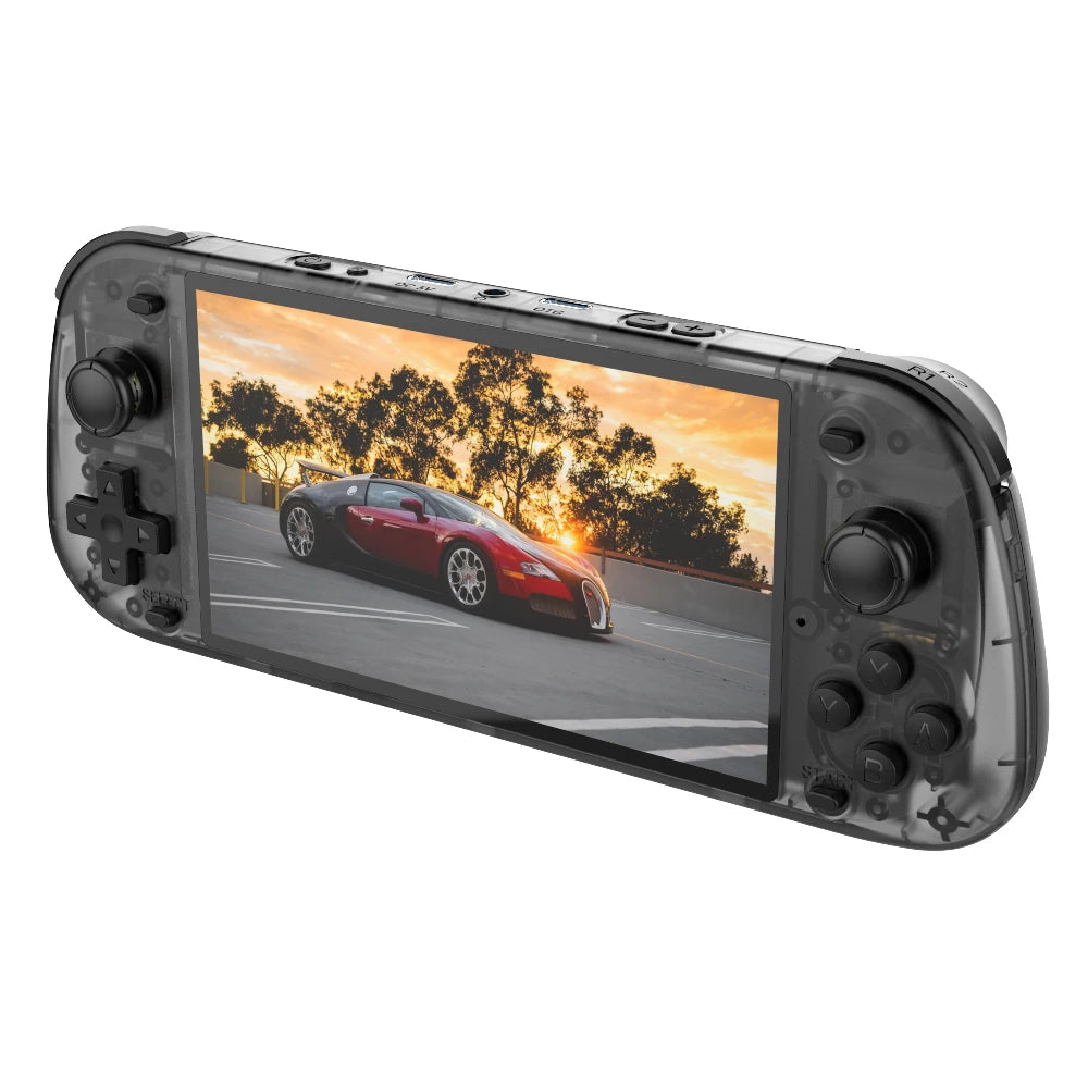 New R50S Retro Handheld Game Console 5.1 Inch Large Screen Linux System 854*480 4200Mah Video Gaming Player Boy Gifts
