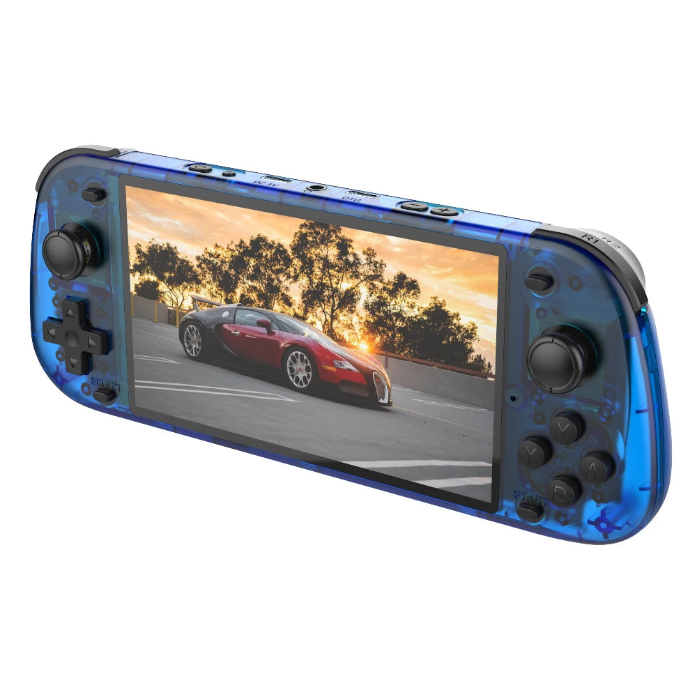New R50S Retro Handheld Game Console 5.1 Inch Large Screen Linux System 854*480 4200Mah Video Gaming Player Boy Gifts