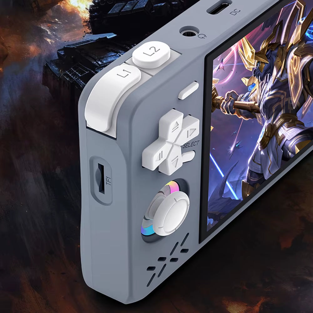 XF40H Handheld Game Console Open Source Linux System 4.0Inch IPS Screen 30+Emulators Pocket Video Player Game 4000Mah